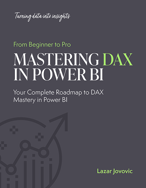 Mastering DAX in Power BI — book cover